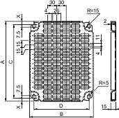 Schneider Electric NSYMR55 (D x S) 500 mm x 500 mm stal 1 szt.