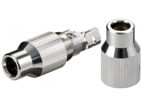 Złącze kabla koncentrycznego z mocowaniem śrubowym...