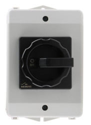 Przełącznik izolacyjny 3-biegunowy-biegunowy 16A Siemens Na stałe 7,5kW NO/NC