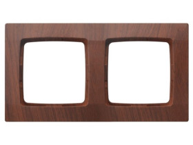 KARO Ramka 2 podwójna wenge R-2S/57 OSPEL