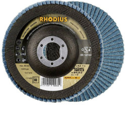 Rhodius 210479 LSZ F3 Flap Disc 115 mm Zirconium-Alumina 1 piece