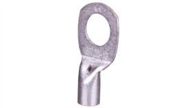 Końcówka Oczkowa Rurowa 25/M12 Miedź Cynowana Kc25f12