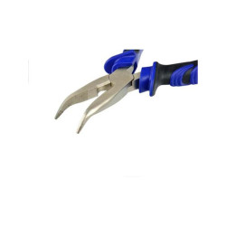 Szczypce wydłużone wygięte 160mm PREMIUM GEKO