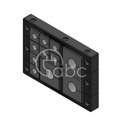 Rama przepustowa KEL 24-MT, na 8 modułów KT małych i 3 moduły KT duże,...