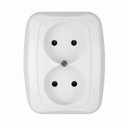 Gniazdo wtyczkowe podwójne PT-5A MONTIS SIMPLEX MT054