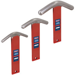 Sealey MW15 Curved T-Dollies for Sheet Metal Forming