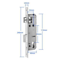 Zamek wpuszczany 3585 dla SmartLock RCF