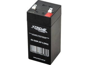 AKUMULATOR ŻELOWY UPS AGM 4V 4,5Ah WAGI KASY ALARM