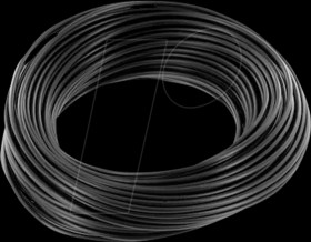 KD05SW10 copper wire 0.5mm 10m black