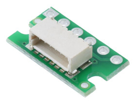 Pololu Breakout for JST SH-Style Connector, 6-Pin Male Side-Entry
