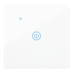 Inteligentny włącznik światła szklany WiFi TUYA
