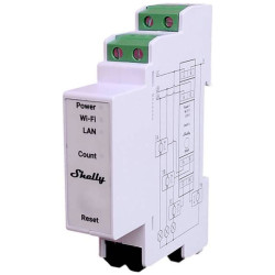 Shelly Shelly_Pro_3EM_400A Pro 3EM Meter Wi-Fi LAN BT DIN 3x400A 1% Accuracy