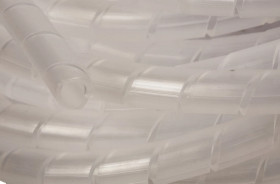 Wężyk ochronny spiralny WSN 8 naturalny E01WS-01010100300 /10m/