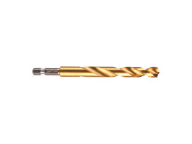 Wiertło do metalu Shockwave HSS-G Tin 10,0x76/120mm uchwyt Hex (1 szt.) 48894723 MILWAUKEE