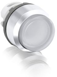 Przycisk, kolor: Biały, ABB, MP3