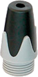 Cable grommet, gray for jack plug, BPX-8-GREY