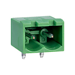 CamdenBoss CTB9350/2A 2 Way 12A Pluggable Side Entry Header Closed 5mm Pitch