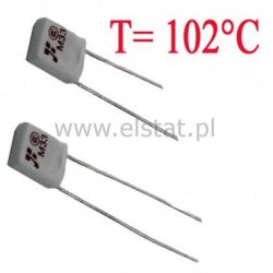 Bezpiecznik termiczny 1A 102°C