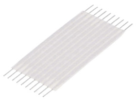 Złącze zwora elastyczna R.taśmy 1,27mm L 25,4mm proste 1437130-4