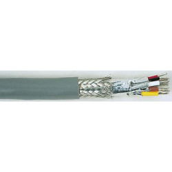 Kabel Ethernet Cat5 długość 30m Niezakończony Alpha Wire PVC l. żył: 7 (dane), 7 (zasilanie) średnica 10.19mm
