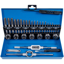 BlueSpot Tools 22301 Metric Tap and Die Set, 32 Piece