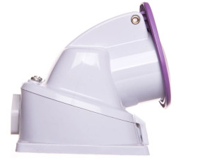 Gniazdo stałe 2P 16A 20-25V fioletowe IP44 055206