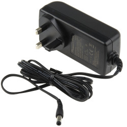 Adapter AC/DC Uwy 12V dc Iwy 3A Złącze 2,1 x 5,5 x 12 mm, biegun dodatni w środku 36W typ wtyczki: Typ G