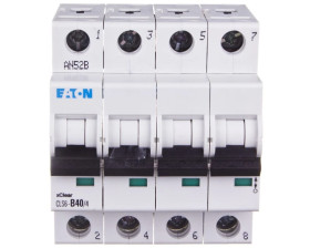 Wyłącznik nadprądowy 4P B 40A 6kA AC CLS6-B40/4-DP 270514