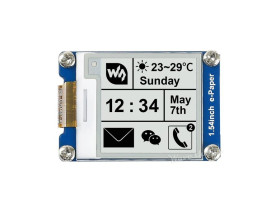 Waveshare 200x200, 1.54inch E-Ink display module