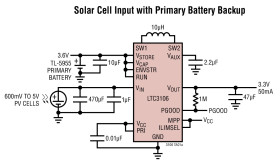 300mA Low Voltage Buck-Boost Converter with PowerPath and 1.6μA Quiescent Current