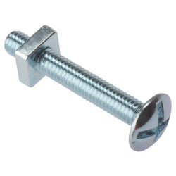 ForgeFix 25RBN525 Roofing Bolt ZP M5 x 25mm Bag 25