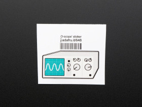 Oscilloscope - Sticker! [Discontinued]
