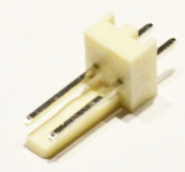 GW02S wtyk prosty do druku 2 pin, raster 2,54