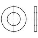 Podkładka TOOLCRAFT 147784 13 mm 24 mm stal 100 szt.