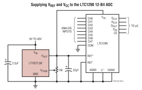 Precision, Low Noise, High Stability Hermetic Voltage Reference