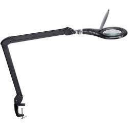 Maul 8263390 MAUL macro LED Magnifying Lamp 3 Dioptre 360&#xB0; Metal Arm