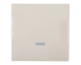 Simon 54 Klawisz pojedynczy do łącznika z podświetleniem kremowy DKW1L/41