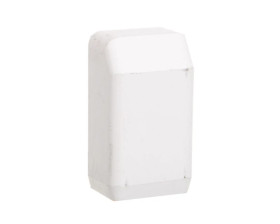 Pokrywa końcowa LH 15x10mm biała 8681