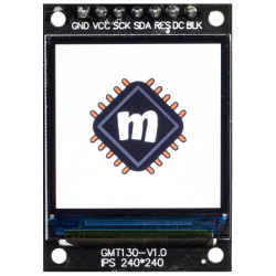 Wyświetlacz graficzny TFT IPS 1,3" 240x240px SPI