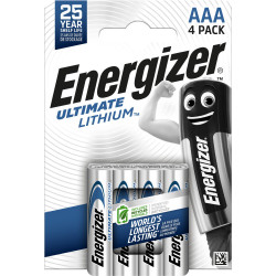 4 x bateria foto litowa Energizer L92 Ultimate Lithium R03 AAA