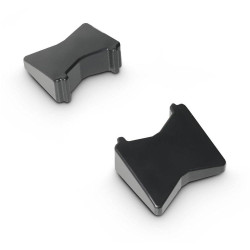 DEFENDER 85304 Cable Bridge TPU Black 5 Channels 125mm 2pieces Self-Cleaning