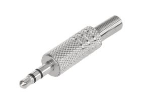 Wtyk JACK 3.5mm stereo metalowy