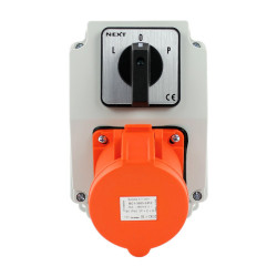 Zestaw siłowy NBOX-Z.4 gniazdo 32A 5P wyłącznik L-0-P 3778404 Next