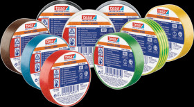 53988-00143-00 tesa Professional Insulating Tape, 10m x 19mm, white