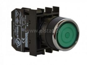 Przycisk kryty NO; stabilny; zielony; EMAS