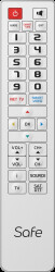 SUPTPW004 Safe Simplified White - remote control