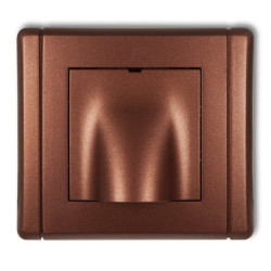 FLEXI Wypust kablowy brązowy metalik 9FWPK