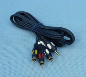 3xWT.RCA-&gt;1xWT.JACK 3,5 4xPOL. 1,5mb ŁEZ