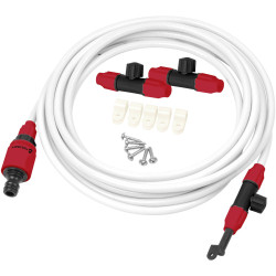 Toolcraft 2302370 Misting Kit 6m Reduces Heat Ideal for Cooling &amp; Irrigation