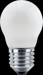 49095 LED filament lamp G45 E27 4.5 W 470 lm WW opal